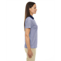 Picture of Ladies' Eperformance™ Launch Snag Protection Striped Polo