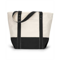 Picture of Seaside Zippered Cotton Tote