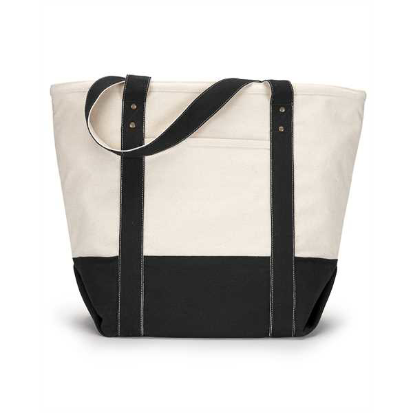 Picture of Seaside Zippered Cotton Tote