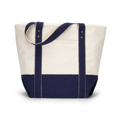 Picture of Seaside Zippered Cotton Tote