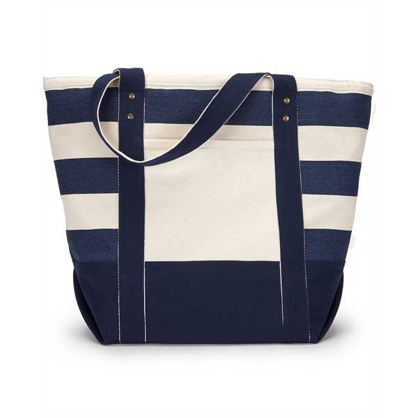 NAVY/ BLUE STRPE