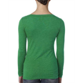 Picture of Ladies' Triblend Long-Sleeve Scoop
