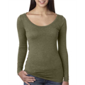 Picture of Ladies' Triblend Long-Sleeve Scoop