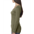 Picture of Ladies' Triblend Long-Sleeve Scoop