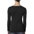 Picture of Ladies' Triblend Long-Sleeve Scoop