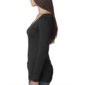 Picture of Ladies' Triblend Long-Sleeve Scoop