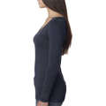 Picture of Ladies' Triblend Long-Sleeve Scoop