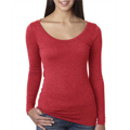 Picture of Ladies' Triblend Long-Sleeve Scoop