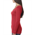 Picture of Ladies' Triblend Long-Sleeve Scoop