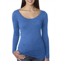 Picture of Ladies' Triblend Long-Sleeve Scoop