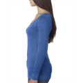 Picture of Ladies' Triblend Long-Sleeve Scoop