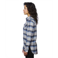 Picture of Ladies' Plaid Boyfriend Flannel Shirt