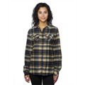 Picture of Ladies' Plaid Boyfriend Flannel Shirt