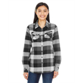 Picture of Ladies' Plaid Boyfriend Flannel Shirt