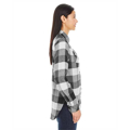 Picture of Ladies' Plaid Boyfriend Flannel Shirt