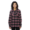 Picture of Ladies' Plaid Boyfriend Flannel Shirt