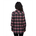 Picture of Ladies' Plaid Boyfriend Flannel Shirt