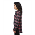 Picture of Ladies' Plaid Boyfriend Flannel Shirt