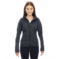 Picture of Ladies' Pulse Textured Bonded Fleece Jacket with Print