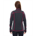 Picture of Ladies' Pulse Textured Bonded Fleece Jacket with Print