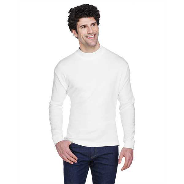 Picture of Adult Egyptian Interlock Long-Sleeve Mock Turtleneck