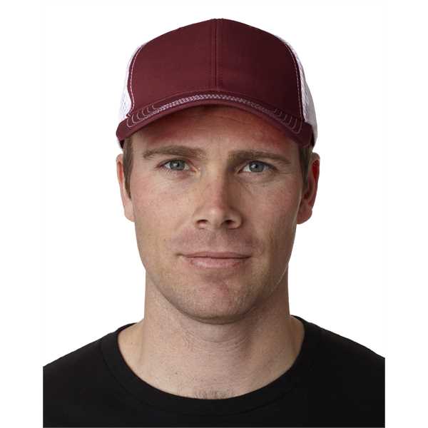 MAROON/ WHITE