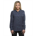 Picture of Ladies' Solid Flannel Shirt