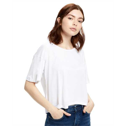Picture of Ladies' 4.2 oz. Boxy Open Neck Top