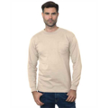 Picture of Unisex Union-Made Long-Sleeve Pocket Crew T-Shirt