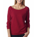 Picture of Ladies' French Terry 3/4-Sleeve Raglan