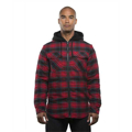Picture of Men's Hooded Flannel Jacket