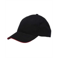 Picture of 100% Washed Cotton Unstructured Sandwich Cap