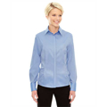 Picture of Ladies' Refine Wrinkle-Free Two-Ply 80's Cotton Royal Oxford Dobby Taped Shirt
