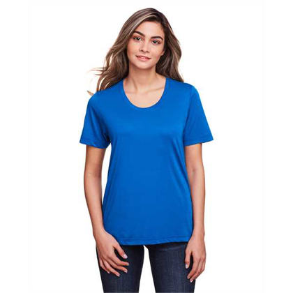 Picture of Ladies' Fusion ChromaSoft™ Performance T-Shirt