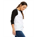Picture of Ladies' 4.3 oz., 3/4-Sleeve Baseball Raglan