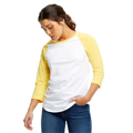 Picture of Ladies' 4.3 oz., 3/4-Sleeve Baseball Raglan