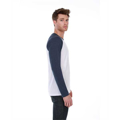 Picture of Men's CVC Long-Sleeve Raglan