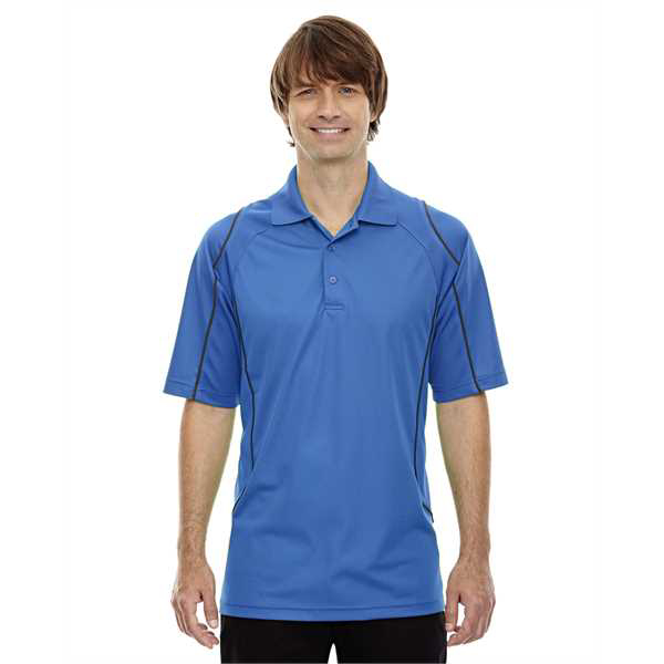 Picture of Men's Eperformance™ Velocity Snag Protection Colorblock Polo with Piping