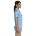 Picture of Ladies' 3.8 oz. Polytech Mesh Insert Polo