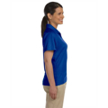 Picture of Ladies' 3.8 oz. Polytech Mesh Insert Polo