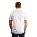 Picture of Men's Peached Poplin Short Sleeve Woven Shirt