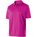 Picture of Adult Polyester Textured Stripe Shift Polo