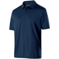 Picture of Adult Polyester Textured Stripe Shift Polo