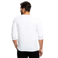 Picture of Unisex 3.5 oz. 3/4-Sleeve Raglan Henley