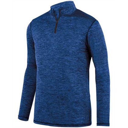 Picture of Adult Intensify Black Heather Quarter-Zip Pullover