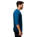 Picture of Unisex 5.2 oz. 3/4-Sleeve Triblend Over-Dyed Raglan