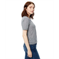 Picture of Ladies' 2.5 oz. Short-Sleeve Deep Scoop Neck Blouse