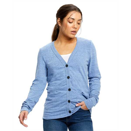 Picture of Ladies' 4.9 oz. Long-Sleeve Cardigan