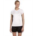 Picture of Ladies' 4.1 oz. Double Dry® V-Neck T-Shirt