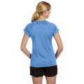 Picture of Ladies' 4.1 oz. Double Dry® V-Neck T-Shirt